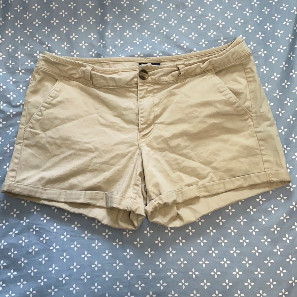American Eagle Khaki Shorts